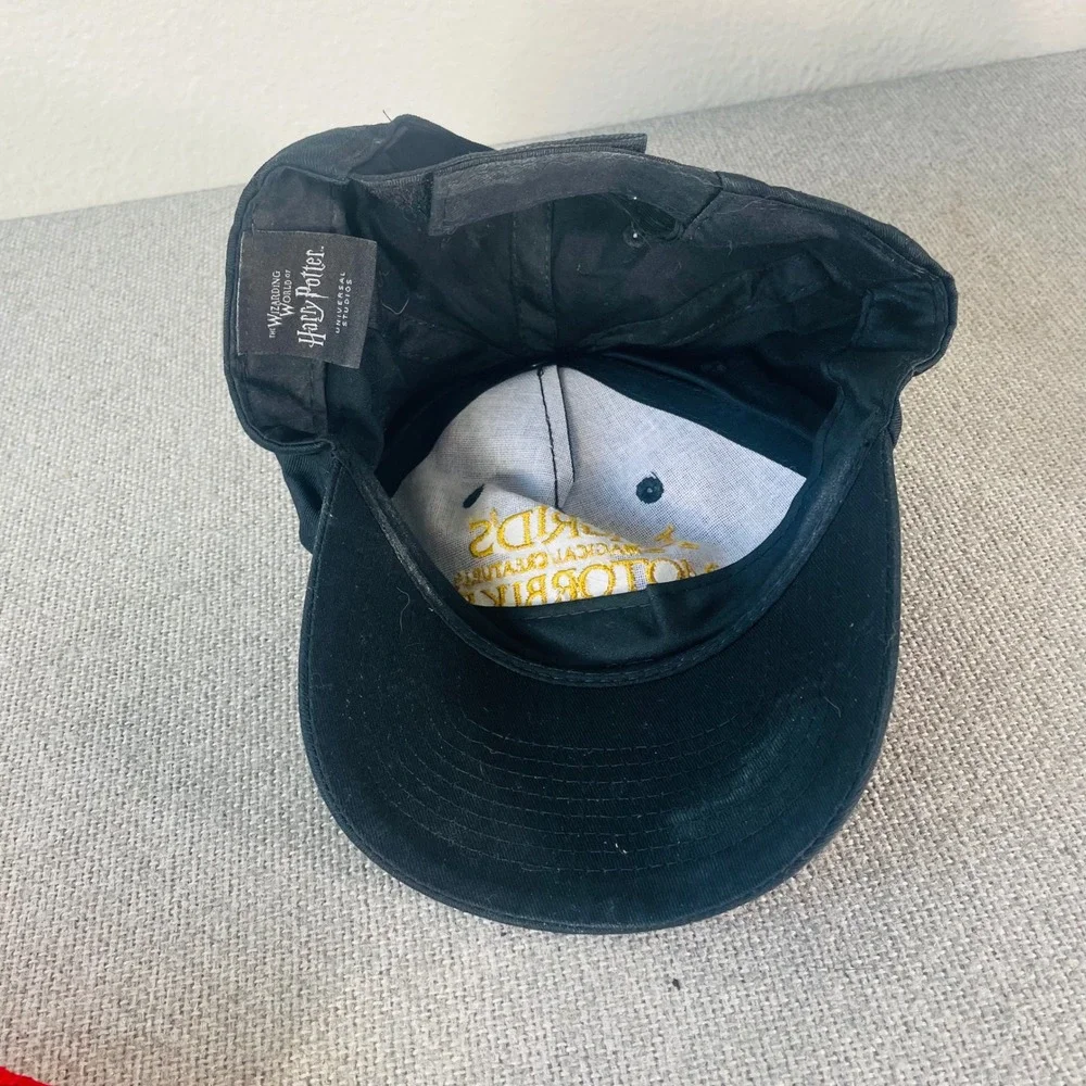 Universal Studios Harry Potter Hagrids Motorbike Adventure Black Baseball Hat